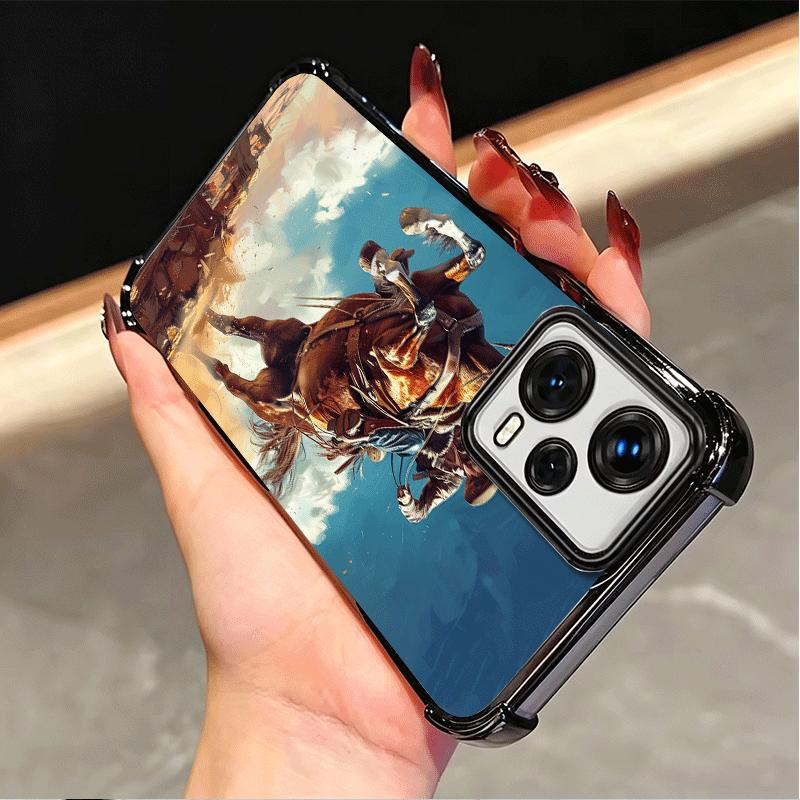 Rodeo Cowboy Horse Soft Phone Case For Xiaomi Poco X7 X8 Pro Max X6 X5 X3 F8 Ultra F7 M8 M7 M5S Redmi 15C 15A 15 14C 13C 12C 13