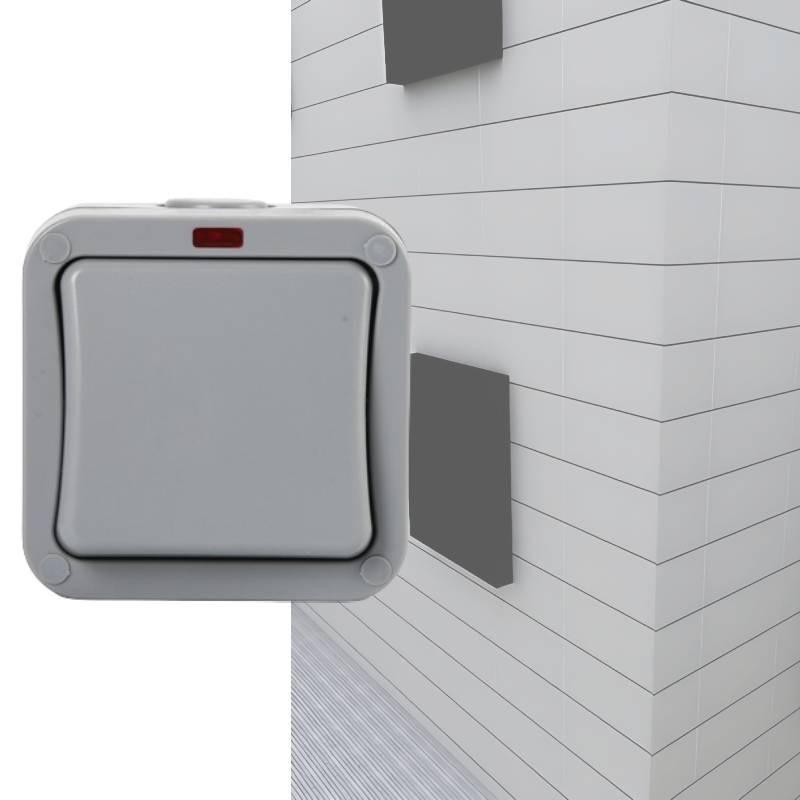 Outdoor Switch Wall Waterproof Single Control Switch Household Gadget Robust 20a