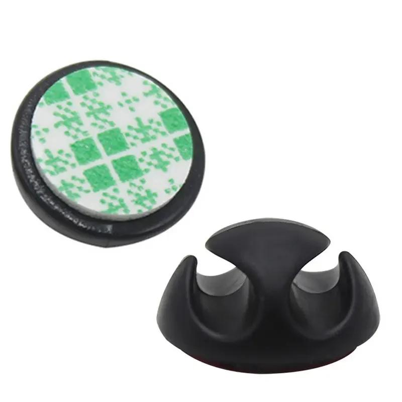 

Cable Organizer Silicone USB Cable Winder Desktop Tidy Management Clips Cable Holder Wire Organizer Auto Interior Accessories