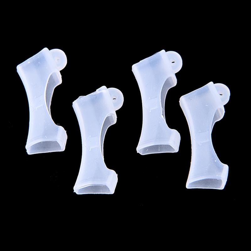 1Pair Silicone Sleeves Cover For Bte Hearing Aids Protective Holder Protector