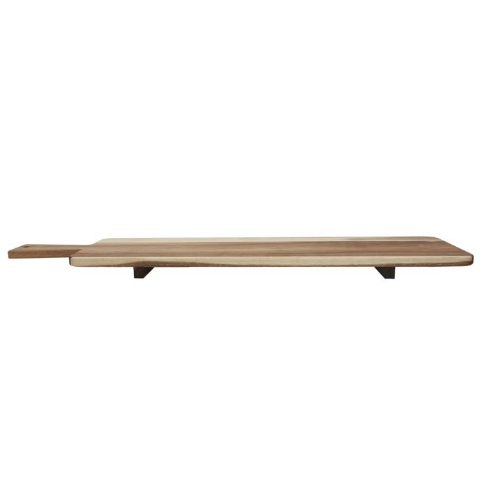 Floor Display Stand - HOME DECO FACTRY - Acacia - 60 Cm - For Tapas - For Aperitifs