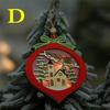 Christmas LED Light Tree Star Car Wooden Pendants Ornaments Xmas DIY Wood Crafts Kids Gift Festival Party Supplies