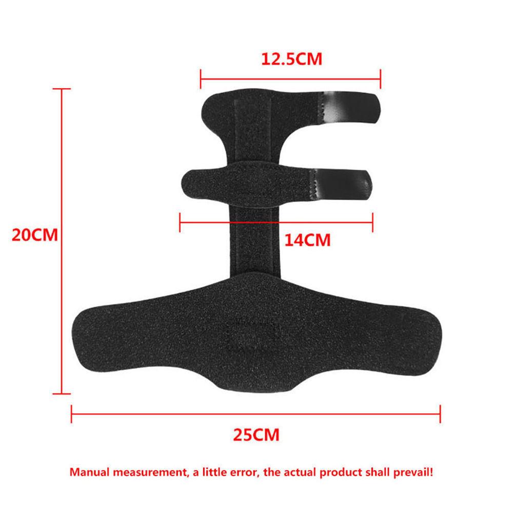 1Pcs Finger Splint Brace Thumb Care Adjustable Support Stabilizer Built-in Aluminum Alloy Fix Arthritis Pain Relief Health Care