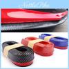 High-performance Car Front Lip Spoiler In Carbon Fiber Universal Fit Assorted Colors