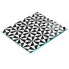 Decorative Tempered Glass Cutting Board Geometric Shapes 60X52 Cm