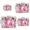 1pc Sanrio Hello Kitty Mermaid Printed Office Carpet Rectangle Rug Under The Table,Perfect Room Decor for Living Room, Bedroom, Kitchen, Non-slip Floo