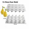 Pear Shape Pear Mold Silicone Material Fondant Mold French Mousse Cake Mold  Cake Making