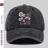 Pc Unisex Adjustable Snapback Baseball Cap with Flamingo  Dandelion Print  Lightweight Vintage Suitable for Dating Travel B