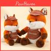 Plush Fox Toy With Pp Cotton Filling For Kids And Gift Giving