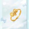 Gouden Strik Verstelbare Open Ring - Zoete Hart Stijl Sieraden