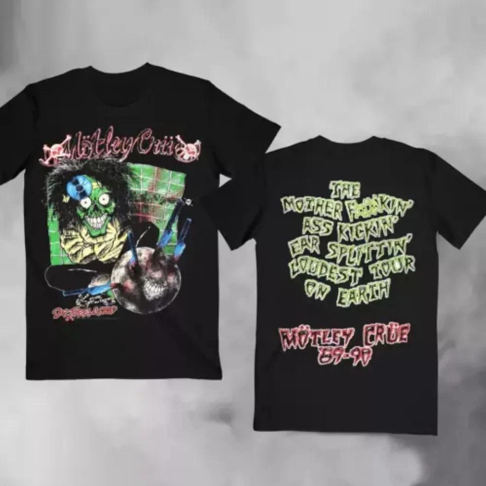 Camiseta de banda VINTAGE de los 80 Motley Crue Tour Dr Feelgood