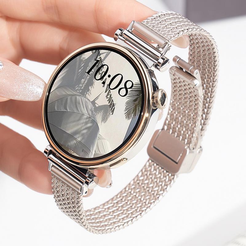 

Модный ремешок из нержавеющей стали для часов Huawei GT2Pro, GT3, GT4 - женский стиль Huawei GT4 (41mm)