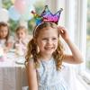 Glänzendes Kronen-Stirnband Prinzessinnen-Haarband Dekorative Zubehörteile Mädchen-Haarreif Kindergeschenke