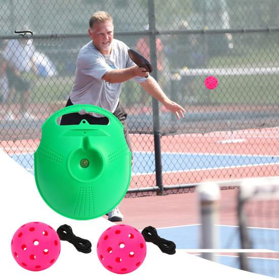 Pickleball Trainer Portable Rebound Ball with String Stable Practice Device Durable Lightweight Training Tool Aid