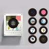 Rotating Disc Night Light Fridge with Activated Singing, Acrylic Decoration