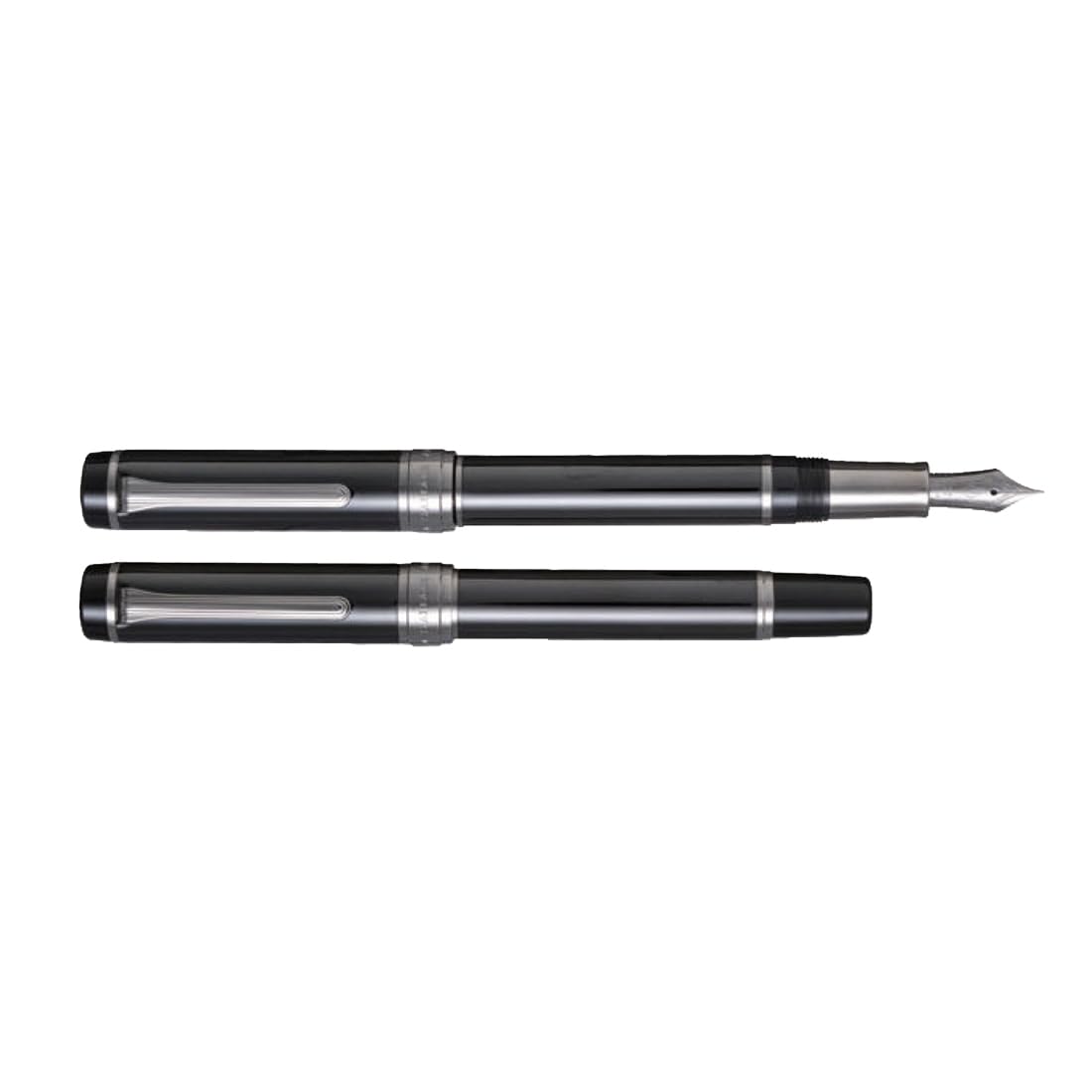 

Sailor CYLINT Fountain Black Stainless Fine Nib Pen, Steel, чорний