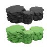 150PCS Plant Pot Hole Pads Flower Shape Bonsai Pot Bottom Drainage Gasket Breathable Water Permeable