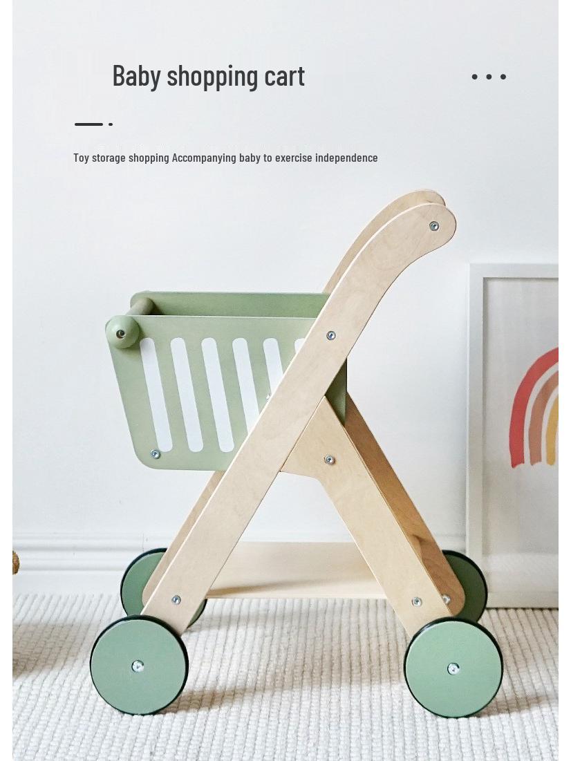 

Скандинавский деревянный кукольный домик кухонный набор для детей ролевые игры