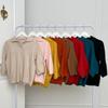 New ArrivalS Open Run Women S baSic FiT Brown SweaTer Collar T Black