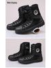Ultra-Light Breathable Mesh Zipper Workwear Boots for Spring & Summer