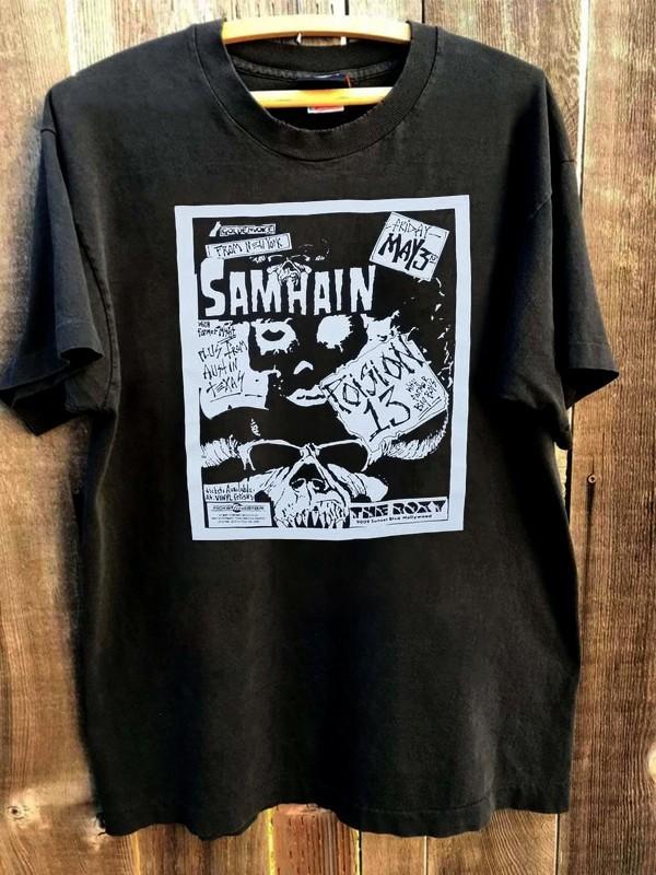Remake Samhain band Rare Design Basic T shirt Retro tee S2345XL NH27367 Unisex T-Shirt XXL