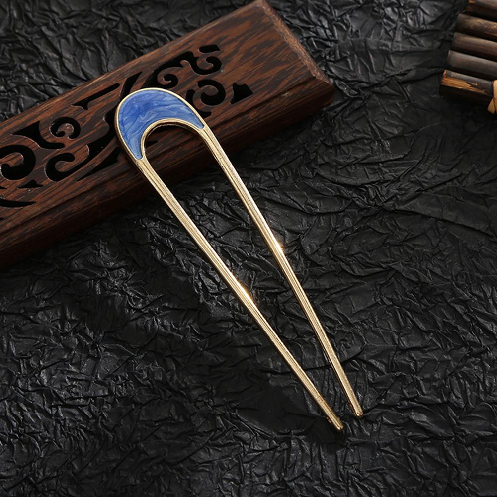 Simple U Shape Hair Clips Bobby Pins for Women Metal Bobby Pins Barrettes Bridal Hairstyle Tools Accessories for Women Bun Maker