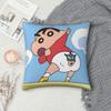 Crayon Shin-Chans Cartoon Anime Pillowcase Merch Soft Cushion Cover Decor Throw Pillow Case Cover Sofa Multiple Sizes