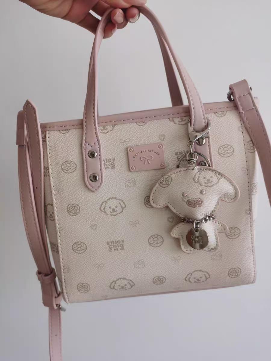 

Nanfeng versatile trend bread puppy caramel warm tote bag women s commuter bag portable shoulder messenger bag