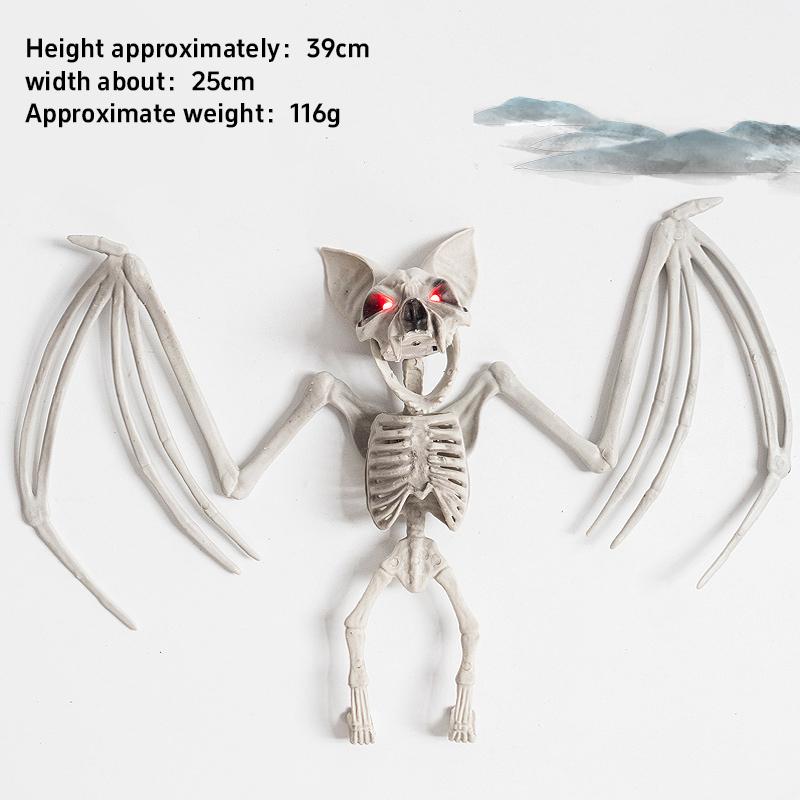 New Halloween Dog Skeleton Decoration Spooky Skeleton Animal Puppy Bones Skeleton Decoration For Halloween Indoor Outdoor