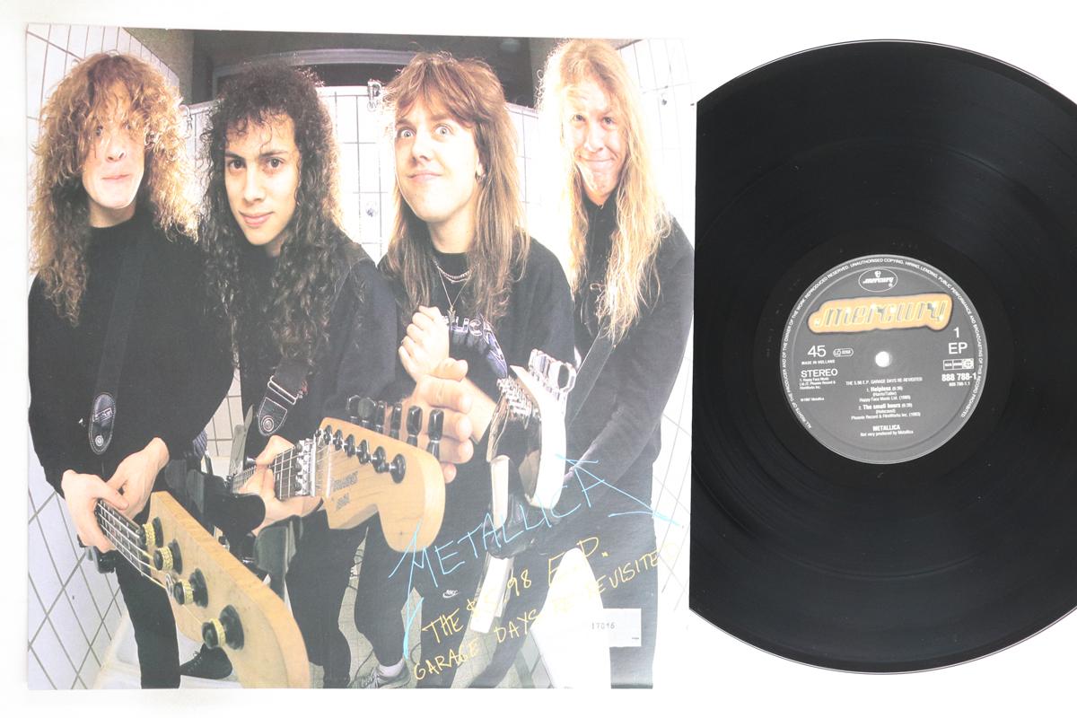 

12-дюймовая пластинка METALLICA - 5.98 EP Garage Days Re Revisited 8887881 MERCURY 1987 Нидерланды Металл Б/У