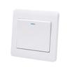 Xin Gong Pai Type 86 Single-Pole 10A Wall Switch Panel, White (10-Pack)