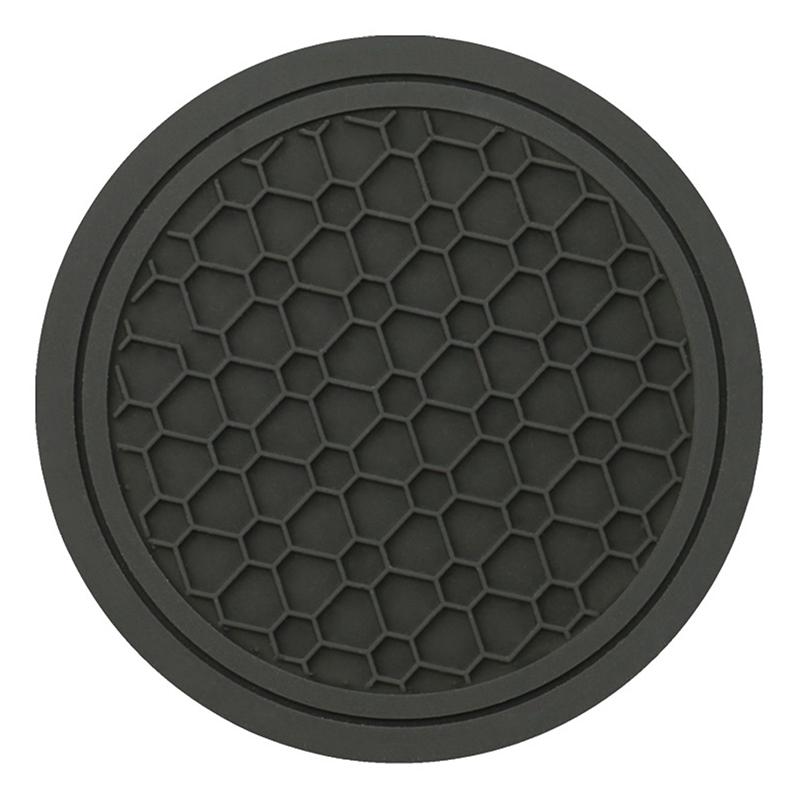 High Quality 2 Pcs Car Auto Cup Holder Anti Slip Insert Coasters Pads Interior Accessories For Most Cups Accessories
