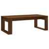  Coffee Table, Brown Oak 102x50x35 Cm Wood-based Material