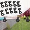 50Pcs Shade Cloth Clips Shade Fabric Clamp Outdoor Camping Tent Triangular Buckle for Outdoors Camping Hiking Enduring