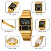 SKMEI 2448 Business Men Retro Luxury Time Digital Electronic Watch For Women Student Waterproof Chrono Wristwatch Simple Clock