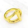 UNOde50 2025 Retro Hollow Link Ring for Women – Exquisite European & American Style Gift.