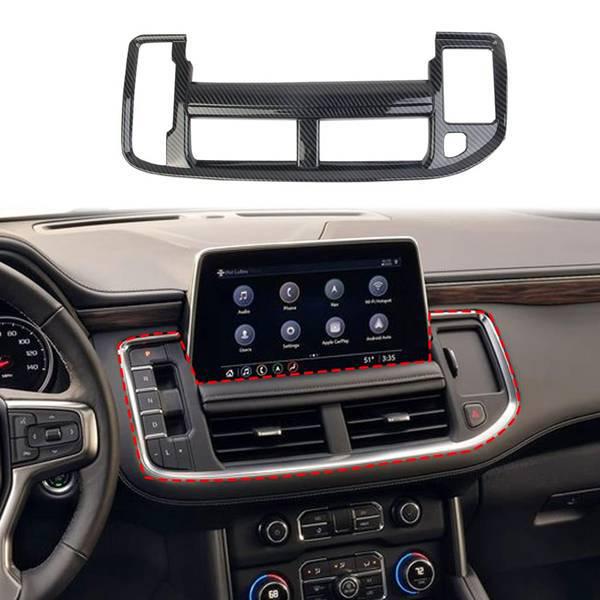 Compatible with 2020-2023 Chevrolet Suburban Center Console Air Vent & Gear Shift Panel. None