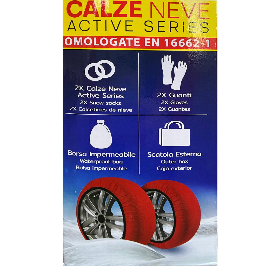 oto TOP Snow Socks Active Series Compliant - - EN16662-1