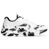 Anta Ink Wash Cushioning Slip Resistant Abrasion Resistant Breathable Low Top Running Shoes Men's White Black 112047760-4