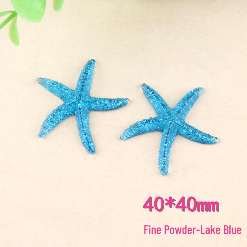 Starfish Resin Accessory Kit: Phone Case, Hair Clip, DIY Ocean Clog Patches