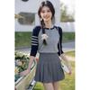 Mocana Women's Sporty Color-Block Long Sleeve Knit Top