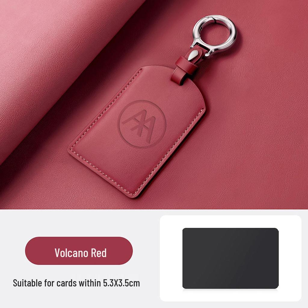 Aima Electric Vehicle NFC Card Holder Case - Universal Protective Keychain for Men & Women