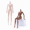 Doll Fashion Head 1/6 Supermodel Doll Makeup Face Curly Hair Toy Joint Movable White/Normal/Black Skin Body+Head Doll Accessorie