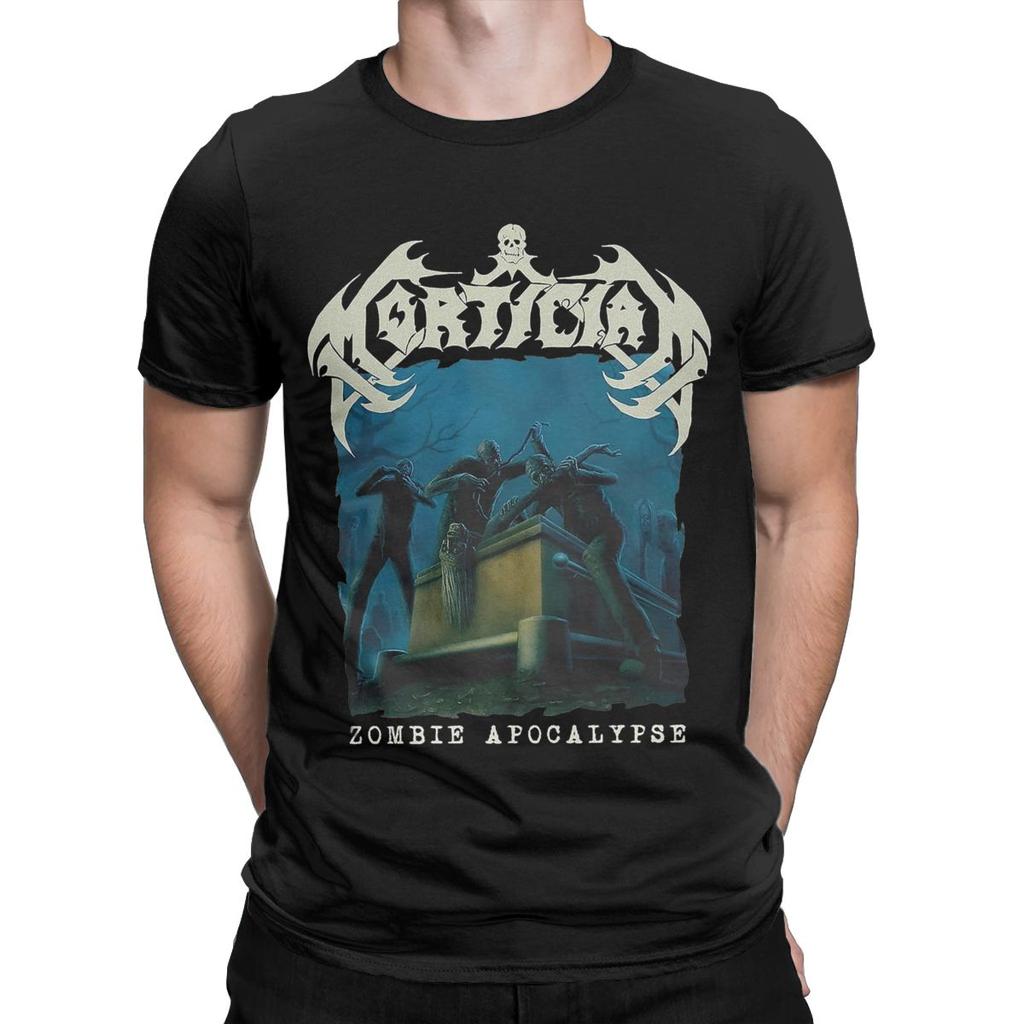 Mortician T Shirt Men's Pure Cotton Novelty T-Shirts Round Collar Tee Shirt Short Sleeve Clothes Graphic Printed