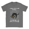 Mens Schrodingers Cat Revenge T Shirt  Pure Cotton Clothing Crazy Short Sleeve Round Neck Tees Gift Idea TShirts