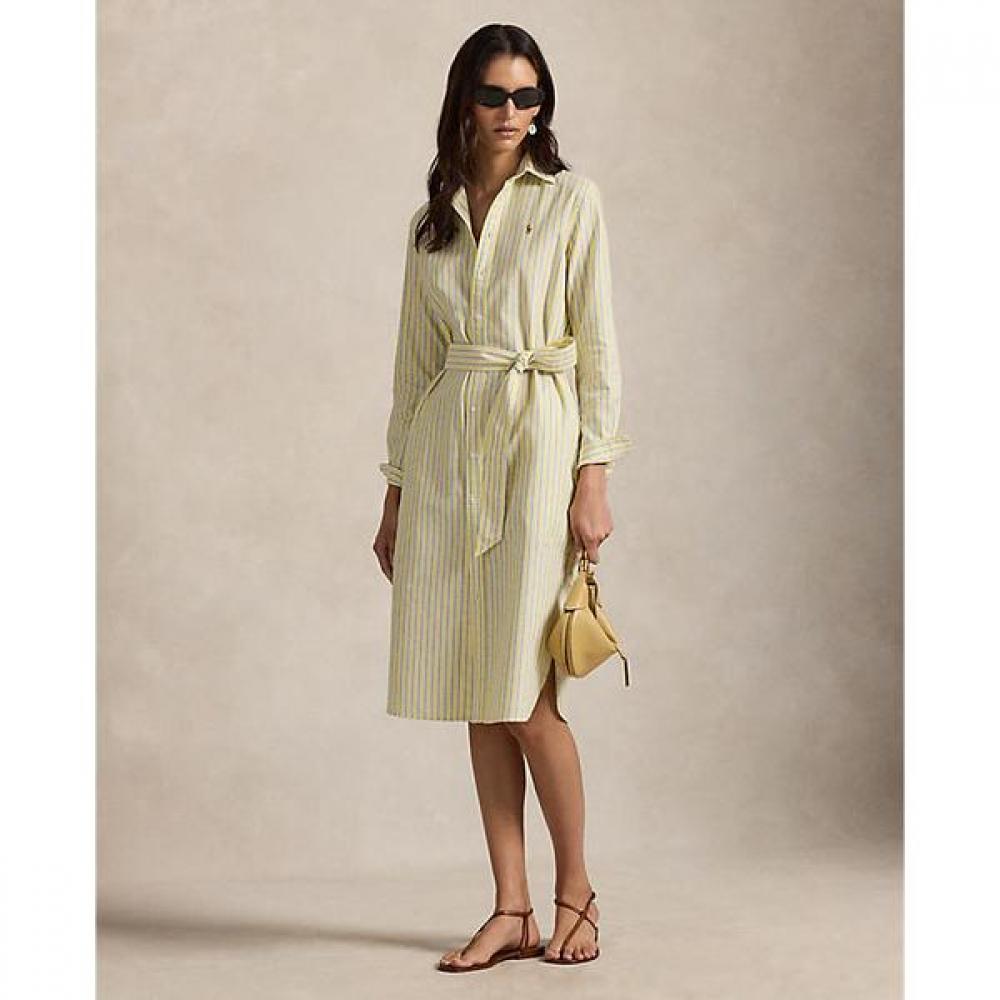 

Polo Ralph Lauren Women S Stripe Cotton Oxford Shirt dreSS wmpodrSnfa21018700