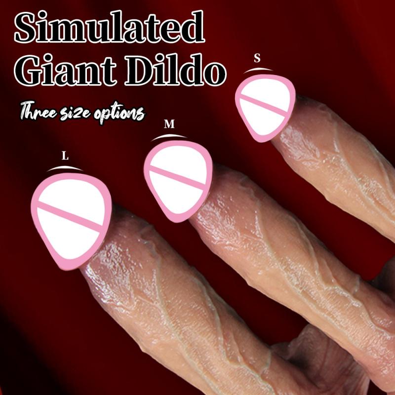 Realistic Dildos Soft Huge Penis Woman Masturbation Sex Products Thick Dildo With Suction Cup Adult Sex Toy for Women Big Dick