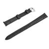 Leder Uhrenarmband Regendicht Krokodilmuster Schwarze Farbe Uhr Leder Ersatzarmband 12x10