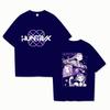 Kpop Dämonenjägerin Girlgroup Unisex Harajuku T-Shirt - Schmal geschnitten Hip Hop Stil Kurzarm Top