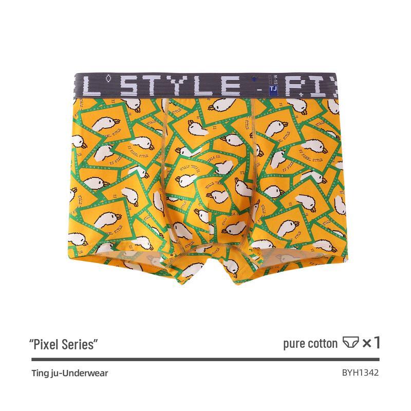 

Модные мужские хлопковые боксеры с принтом 4XL